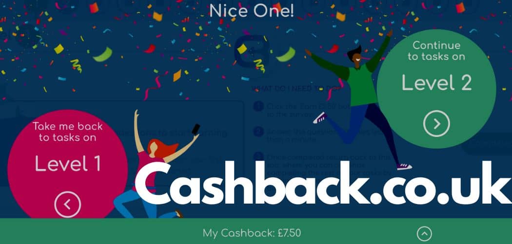 Cashback free £5 offer