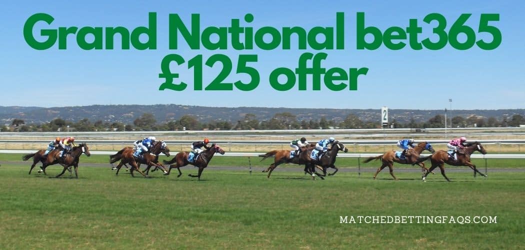 Grand National bet365 £125 offer