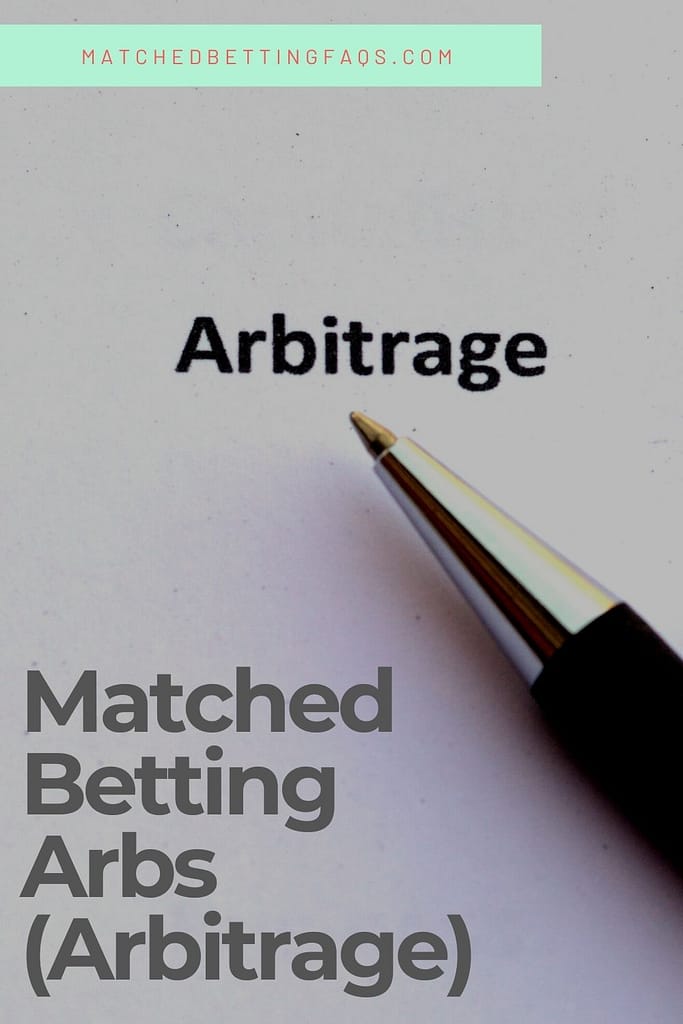 Matched betting Arbitrage