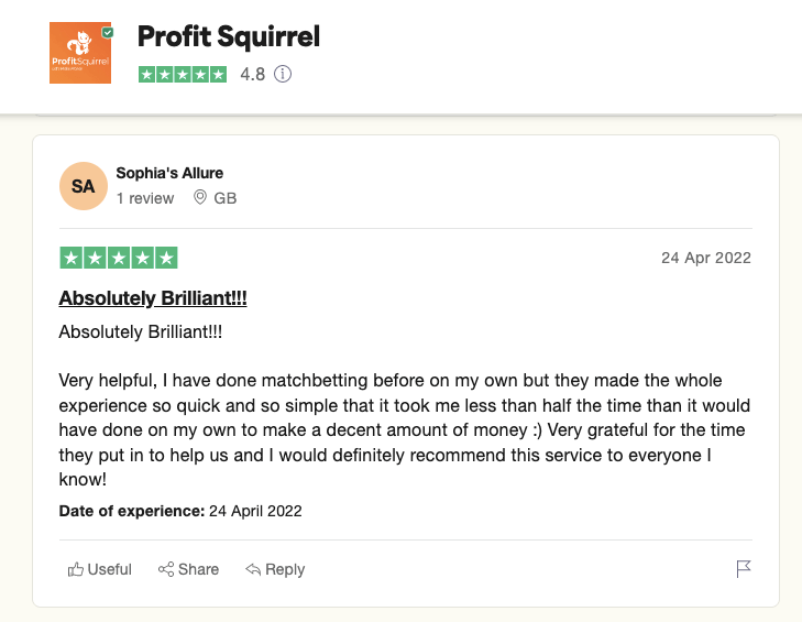 Profit Squirrel reviews