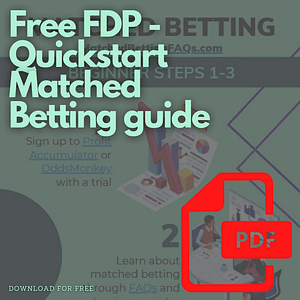 Free PDF matched betting